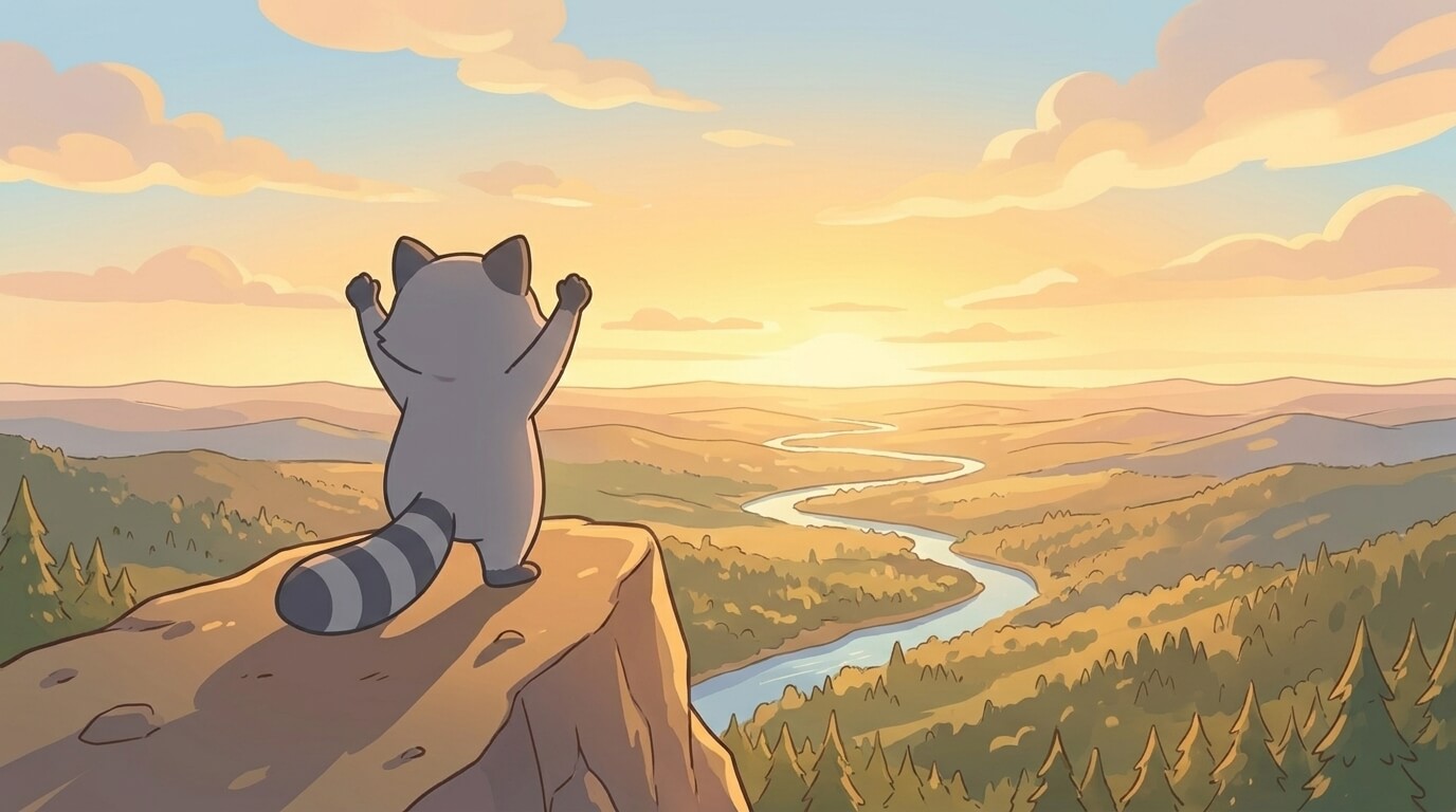 Wander celebrating a harvest